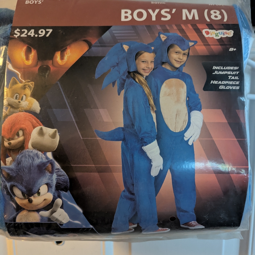 Disguise Kids Sonic Costume - Blue